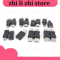 zhilizhi Store USB 2.0 type A male female to usb B mini 5pin 5p male female to mirco female connector converter cable extension adapter plug