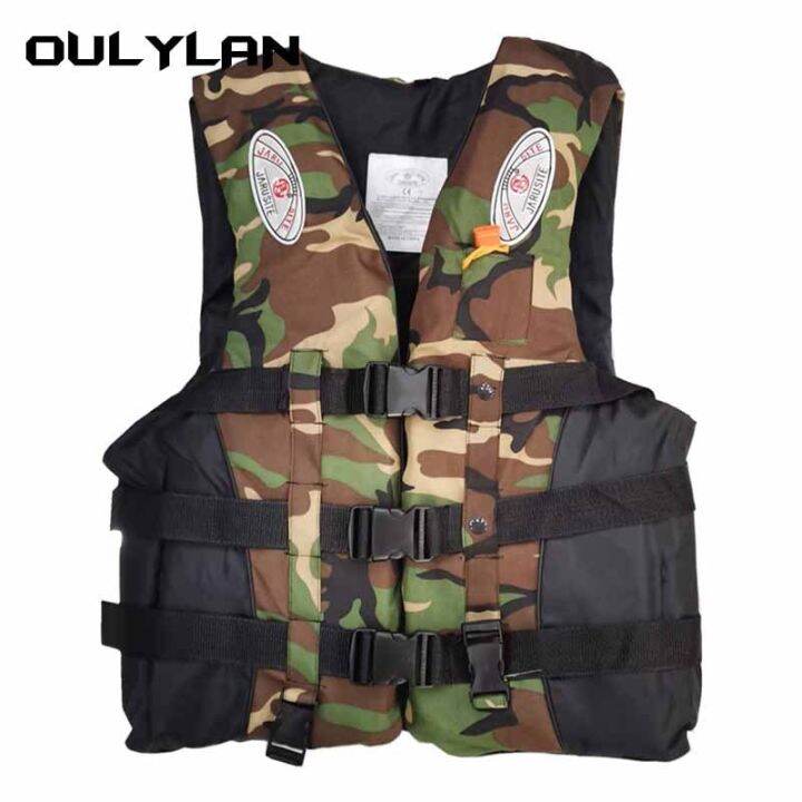 oulyan-แพเสื้อชูชีพสำหรับเรือเสื้อกั๊กตกปลาผู้ใหญ่เสื้อชูชีพ-surf-สกีเรือยนต์เวคบอร์ดว่ายน้ำเสื้อกั๊กสำหรับใส่ลอยไปตามน้ำกู้ภัย