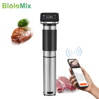 BioloMix 5th Generation Stainless Steel WiFi Sous Vide Slow Cooker IPX7 Waterproof Thermal Immersion Circulator Smart APP Control