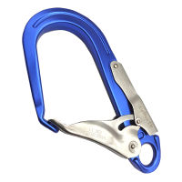 35KN Outdoor Rock Climbing Carabiner ปีนเขา Downhill Safety Hook Buckle ทำงานที่อุปกรณ์ความสูงปีนเขา New