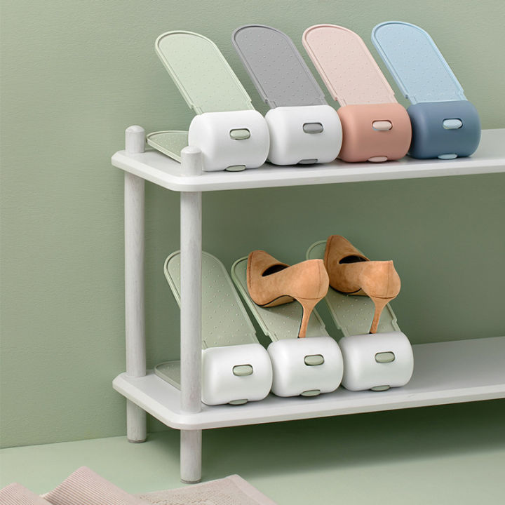 1pc Double Layer Shoes Storage Rack