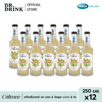 เครื่องดื่มแคลมี รสมะนาว &amp; ขิง (Lime &amp; Ginger) 12 ขวด x 250 ml.