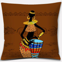 n Ethnic Women Polyester Pillowcase Home Decor Pillow Case Car Sofa Sofa Cushion Cover Pillowcase Home Textile
