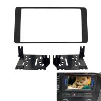 2Din Car Radio Fascia for Mitsubishi Outlander 2014+ DVD Stereo Frame Plate Adapter Mounting Dash Installation Bezel