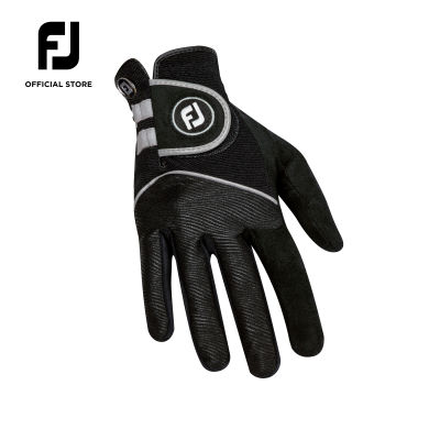 FootJoy FJ RainGrip Golf Glove Mens Black Right Hand