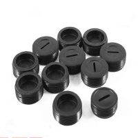 【YF】 10pcs Black Plastic Screw Carbon Brush Holder Caps Case Dia. 12mm/13mm/14mm/15mm/16mm/17mm/18mm/20mm/22mm/9523 Type