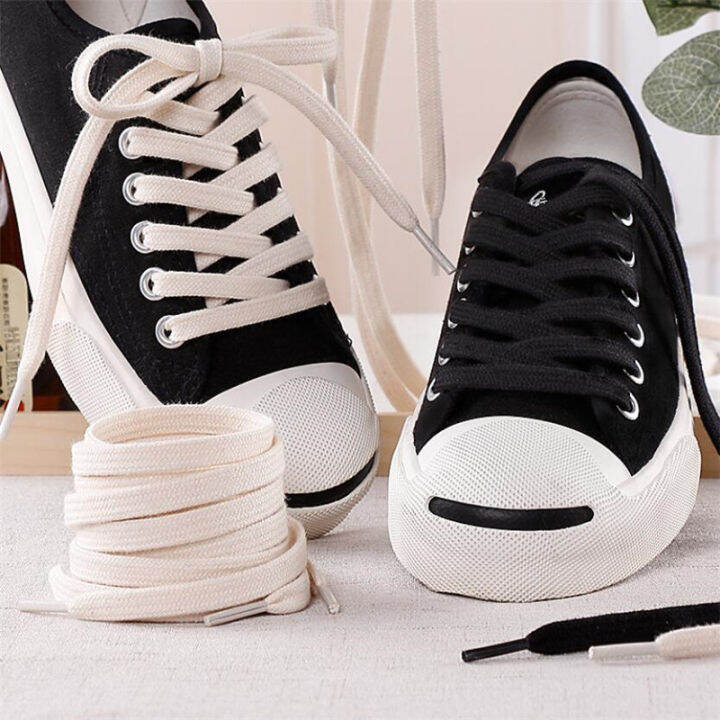 1Pair Flat Shoelaces Canvas Sneakers Sports Shoes Laces Classic Women