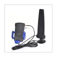 1750-2170MHz Mobile Cell Phone Aerial 12DBi Signal Booster with Clip 3G Antenna FME Female Connector 2.5M Cable Accessories