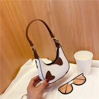 Cow Armpit French Stick Women Handbag Korean Version New Versatile French Niche Single Shoulder Messenger Bag