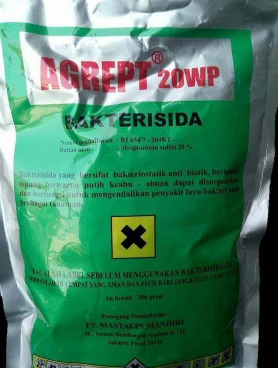 Obat Pertanian Bakterisida Agrept Wp Gram Lazada Indonesia