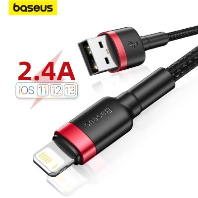Chaunceybi Baseus USB Cable for iPhone 14 13 Fast Charging 12 Data 2.4A