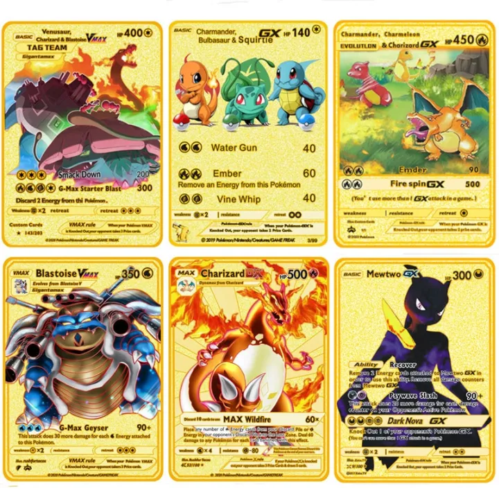 Pokemon Metal Card Vmax Pikachu Charizard Blastoise English Cartoon Gold  Cards Mewtwo GX Collection Game Toysmissingaccesskeyid : Accesskeyid Is  Mandatory For This Action. + [ Requestid :  870727FD-A860-59F1-B91D-A3890FFA4A73 ] 在 .Def... |