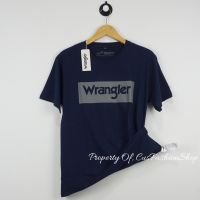 เสื้อยืด Wrangler ผู้ชาย/ผู้หญิง ผ้าคอตตอน 30s นำเข้า ฟรีถุงกระดาษ