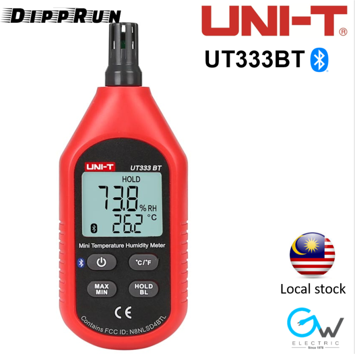 DIPPRUN UNIT UT333BT (Bluetooth) Mini Temperature Humidity Meter