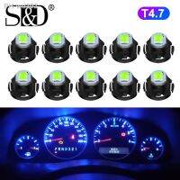 10pcs T4.7 LED Bulb Super Bright High Quality LED Car Board Instrument Panel Lamp Auto Dashboard Warming Indicato 12V