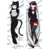 (ถ้ากำหนดเองติดต่อเรา) อะนิเมะ180ซม. Komi-San Wa Comyushou Desu. เคสหมอนกอด Dakimakura เครื่องนอนปลอกหมอนการพิมพ์สองด้าน