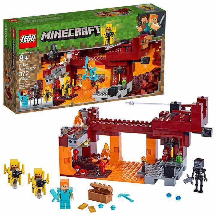 lego-lego-minecraft-21154-blaze-bridge-building-blocks-toys
