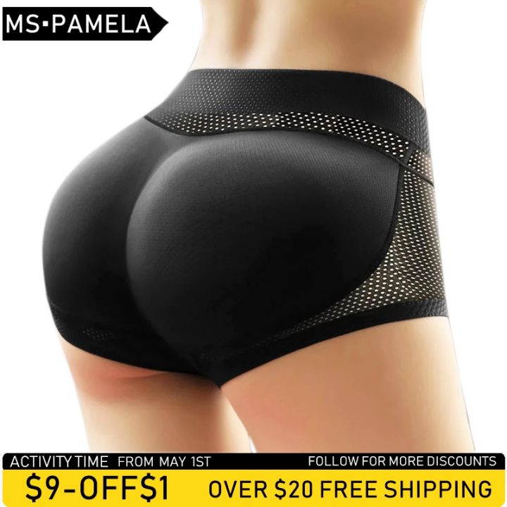 Mikamiya} women Padded Seamless Butt Hip Enhancer sexy Butt Pads