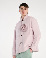 P.MITH - SS23 Lilac Wool-blend Overshirt Jacket