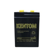 Ắc Quy Khô Quạt Sạc, Đèn Sạc 6V 5A Kentom Chính Hãng