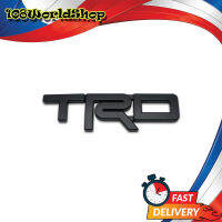 โลโก้ "TRD" size M สูง 6เซน สีดำด้าน ไฮลัค รีโว้ ร็อคโค สี ดำ Hilux Revo, Rocco Toyota 2 , 4 ประตู ปี2014-2018 ขนาด 20cm*6cm*1.2cm มีบริการเก็บเงินปลายทาง