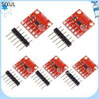 SIXUL 5Pcs I2C DAC โมดูล MCP4725 2.7โวลต์ถึง5.5โวลต์ 12บิตค่ะ โมดูล Breakout Arduino DAC DAC ประสิทธิภาพสูงมาก บอร์ดพัฒนาพัฒนา Arduino สำหรับเด็ก