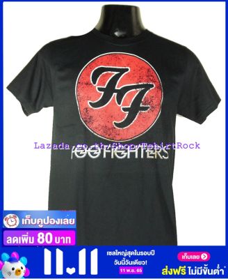 เสื้อวง FOO FIGHTERS เสื้อยืดวงดนตรีร็อค เสื้อร็อค  FFT1610 ส่งจาก กทม.