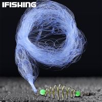 Multi Size Fishing Net Trap Mesh Luminous Bead Netting Sea Fish NetTackle Design Copper Shoal Cast Gill Feeder Fishing Trap Accessories