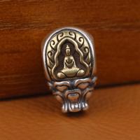 S925 sterling silver the Mogao Grottoes of Dunhuang Stone Buddha Three Links Grottoes Buddha Wu Xiang Xing Yue Bai Xiang Zai Monkey Head Wen Qi Accessories TULO