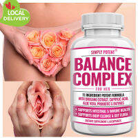 Feminine Balance Complex ผลิตภัณฑ์เสริมอาหารเพื่อการทำความสะอาดและสุขภาพช่องคลอดที่สนับสนุนสุขภาพของลำไส้