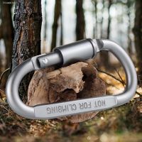 ✐✸❈ Aluminium Alloy D-ring Locking Carabiner Clip Set Screw Lock Hanging Hook Buckle Karabiner Outdoor Camping Climbing Equipment