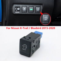 สำหรับ Nissan X-Trail T32 Bluebird 2015-2017 2018 2019 2020รถอัตโนมัติหยุดเริ่มต้นระบบปิดปิดปุ่มสวิทช์อุปกรณ์