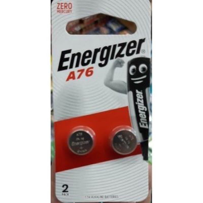 ถ่าน Energizer LR44 (A76) 1.5V Alkaline Battery แพค 2 ก้อน