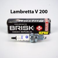 หัวเทียน BRISK COPPER RACING แกนทองแดง Lambretta V 200 (CY41RAN) รองรับทุกน้ำมัน