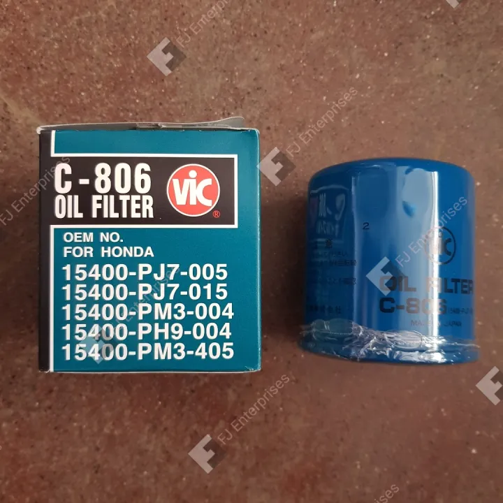 Honda Civic Oil Filter VIC C-806 | Lazada PH