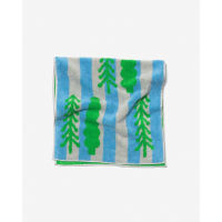 [WARMGREY TAIL] TREES TOWEL - GREEN skl