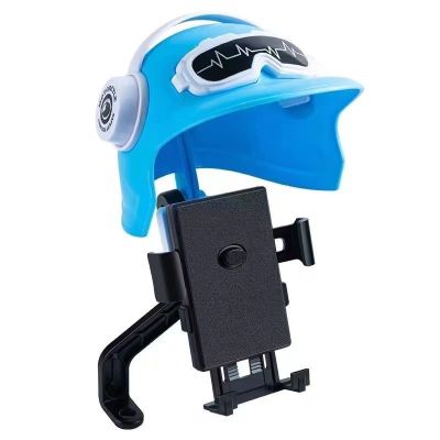 --sjzj238805☃◄ Small helmets motorcycle phone support sun sun hat navigation brace knight personality rainproof phone support