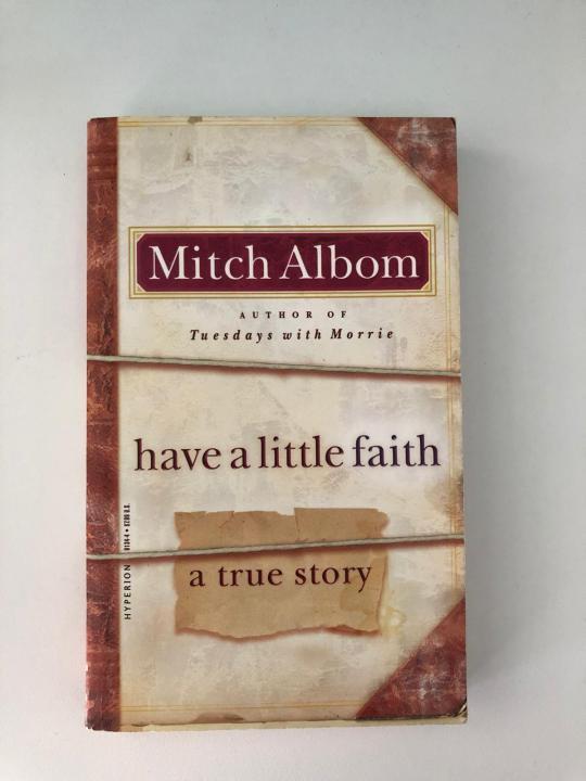 Little　Mitch　Lazada　Faith:　a　Story　True　Albom　By:　PH　Have　a