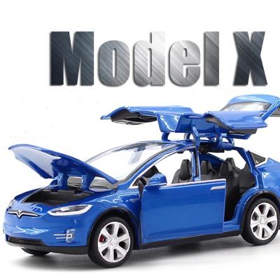 1:32 Tesla MODEL X Alloy Car Model Diecasts Toy Vehicles Toy Cars Free Shipping Kid Toys For Children Christmas Gifts Boy Toy