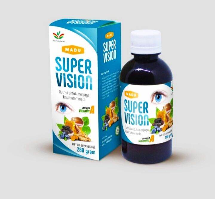 Madu Super Vision Madu Vitamin Mata Herbal Multivitamin Mata Lazada Indonesia