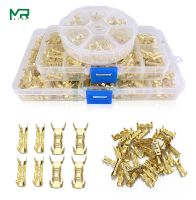 【CC】♟▣  90/260/480 pcs / box  453 U-shaped terminal tab cold inserts connectors teeth fascia terminal0.3- 4.0mm2