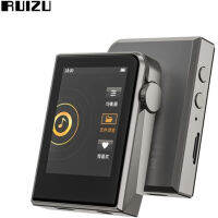 RUIZU A58ไฮไฟเพลง MP3เครื่องเล่น DSD256 Lossless ถอดรหัส MP3แบบพกพาโลหะ Walkman ที่มี EQ ควอไลเซอร์ Ebook นาฬิกาปลุก Stopwatc