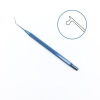 Lester IOL Manipulator For Lens Titanium Alloy Ophthalmic Hooks Lester Curved Shaft Hooks