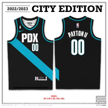 ZTORE City Edition NBA PORTLAND TRAILBLAZER GARY PAYTON II Jersey 2023 Full  Sublimation Premium Dryfit