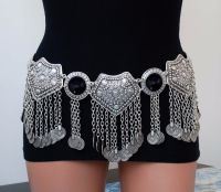 hot【DT】 Gypsy Metal Hippie Boho Turkish Shimmy Belly Waist Chain Coins Afghan Jewelry