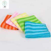 J2UQR3 ร้อน 5PCS Rag ครัว สีสัน การรับประทานอาหาร ซักผ้า ผ้าเช็ดจาน ผ้า ผ้าเช็ดตัว ไมโครไฟเบอร์ สี่เหลี่ยม ลาย