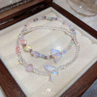 MeeningBrand ❥ สร้อยข้อมือเงิน BELEN COLOR &amp; CLEAR [01-0117][01-0118]