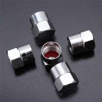 Stainless Steel Car Truck Car Tire Valve Stem caps 5pcs Bolt-in Theftproof valve caps Car Wheel Tires Valves Tyre Stem Air Caps