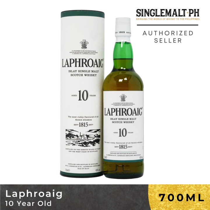 Laphroaig 10 Year Old Single Malt Scotch Whisky 70cl Lazada PH