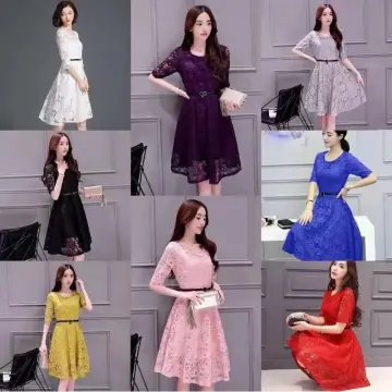 Buy Lace 3/4 Dress online